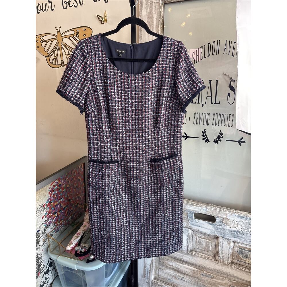 Talbots Tweed Dress Size 10